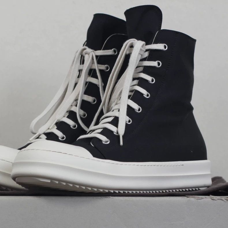 Rick Owens rick owens Classic large Converse board shoes with high top Size US 10 / EU 43 - 2 Thumbnail
