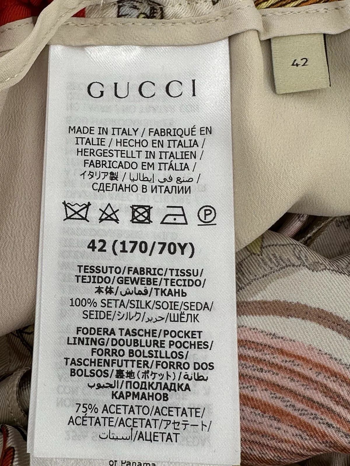Gucci new Gucci Silk Shorts SIze-IT-42-EU-38-M women's Size 28" / US 6 / IT 42 - 11 Thumbnail