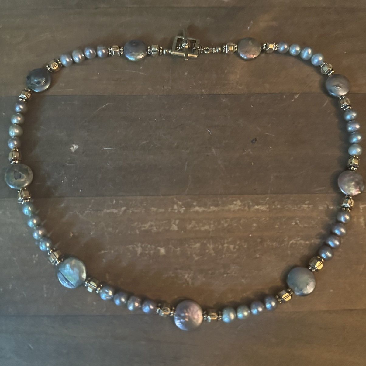 Other Gray baroque pearl necklace Size ONE SIZE - 2 Thumbnail