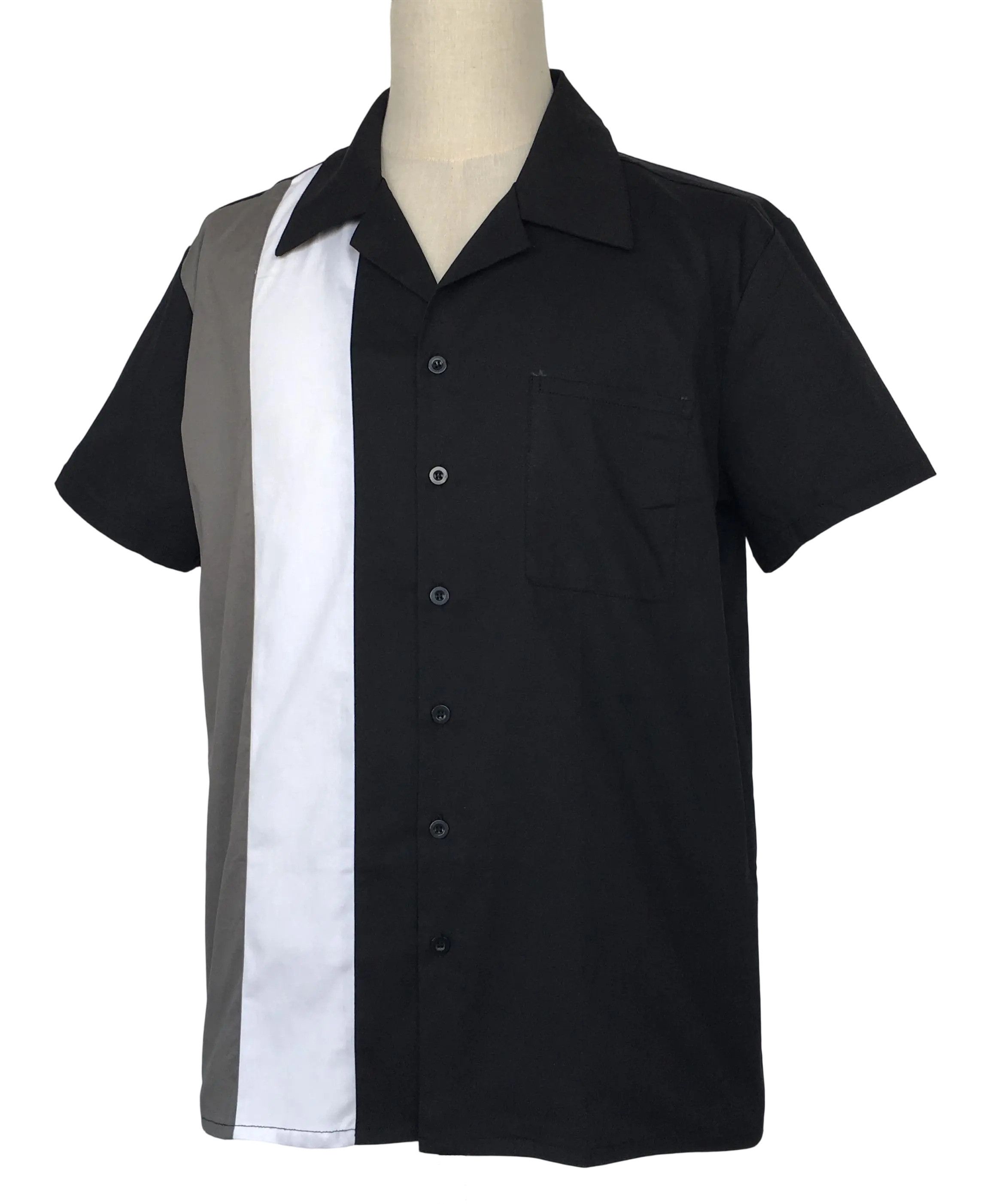 Other Bowling Shirts Vintage Style Summer Casual Panel Shirts Size US L / EU 52-54 / 3 - 2 Thumbnail