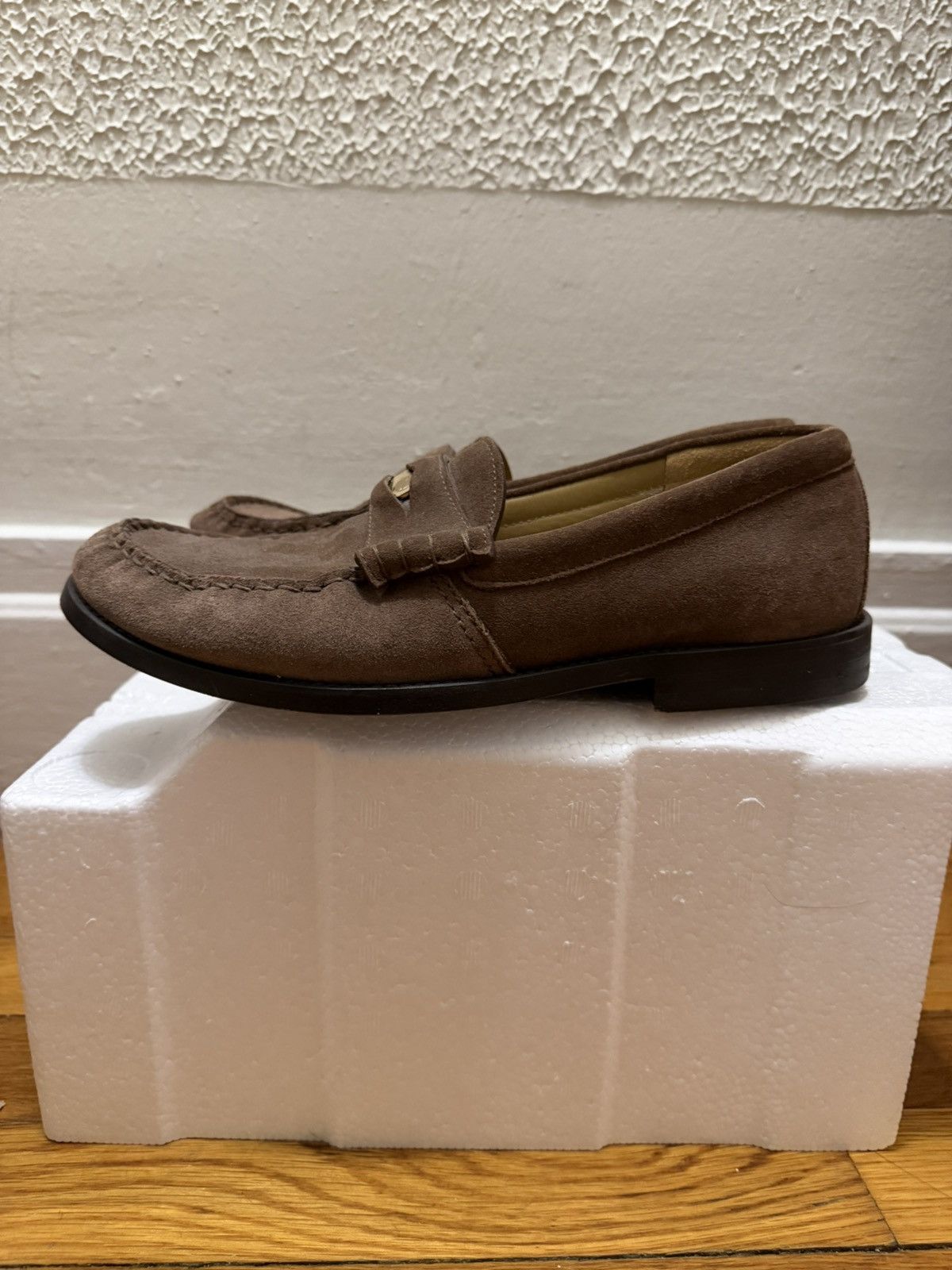 Rhude Rhude Coin Loafer Brown Suede Penny Loafer Size US 7 Size US 7 / EU 40 - 5 Thumbnail
