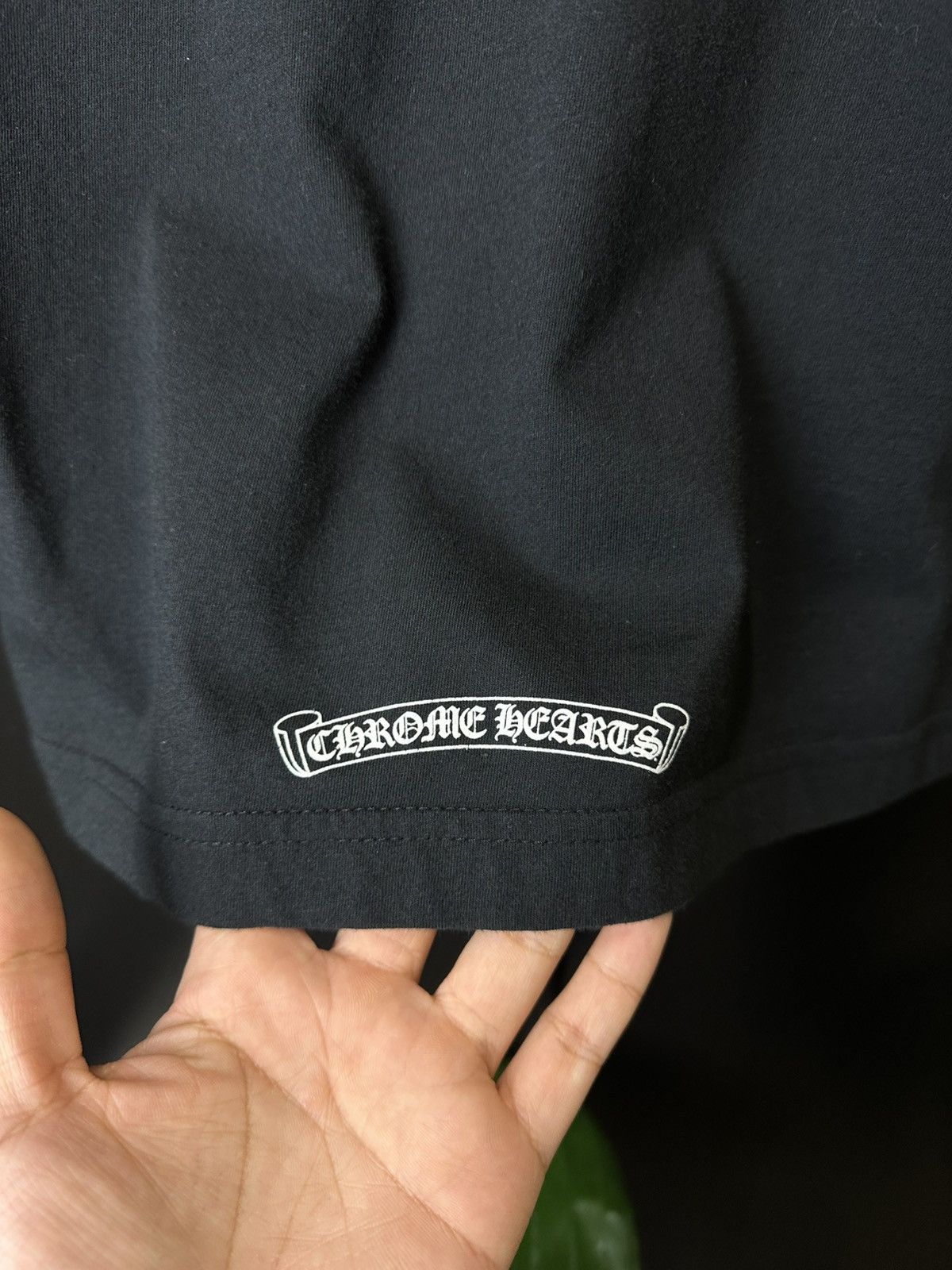 Chrome Hearts Chrome Hearts USA Script Logo Pocket Tee Size US M / EU 48-50 / 2 - 6 Thumbnail