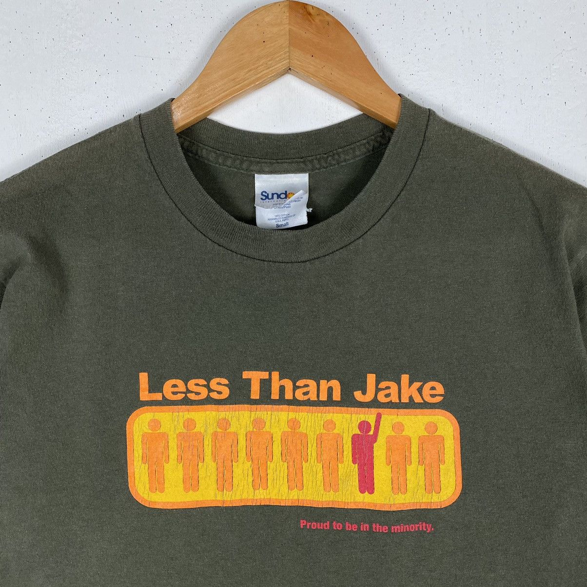 Band Tees × Vintage VINTAGE LESS THAN JAKE BAND TEE AMERICAN SKA PUNK Size US S / EU 44-46 / 1 - 3 Thumbnail