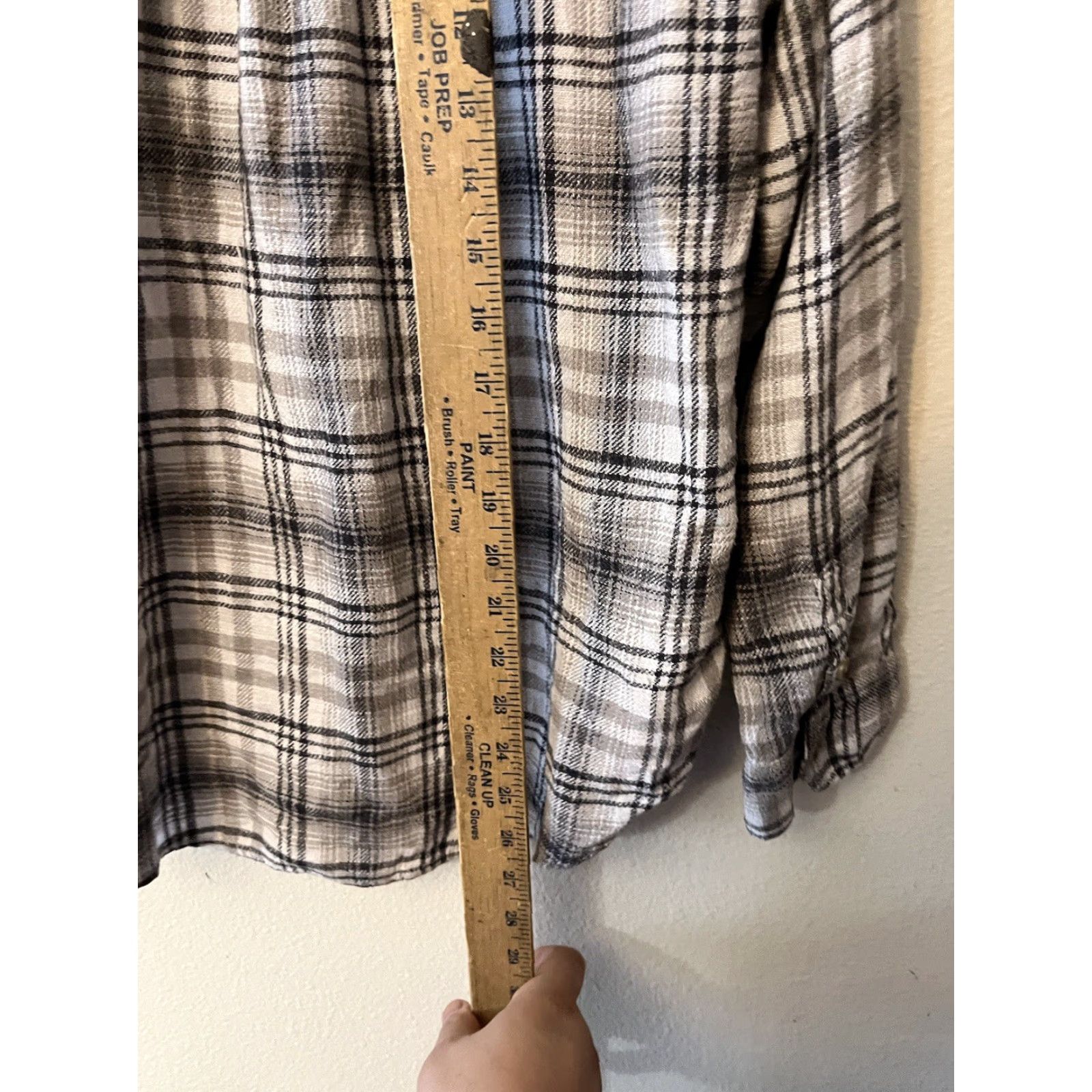 American Eagle Outfitters American Eagle Outfitters Sweatshirt Women's Hooded Pullover Long Sleeve Check Plaid Multicolor Small Size S Casual Shirt? Size S / US 4 / IT 40 - 5 Thumbnail