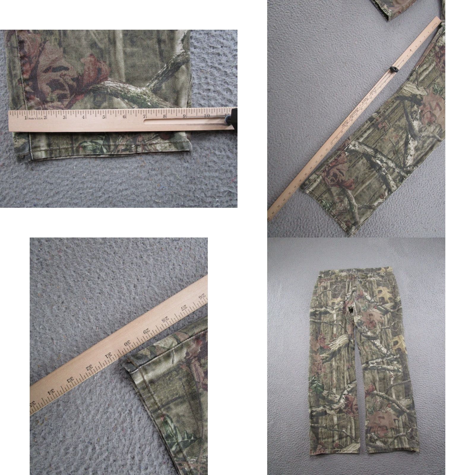 Vintage VINTAGE Mossy Oak Break Up Infinity Camo Straight Leg Jeans Mens 38x32 Hunting Size US 38 / EU 54 - 8 Thumbnail
