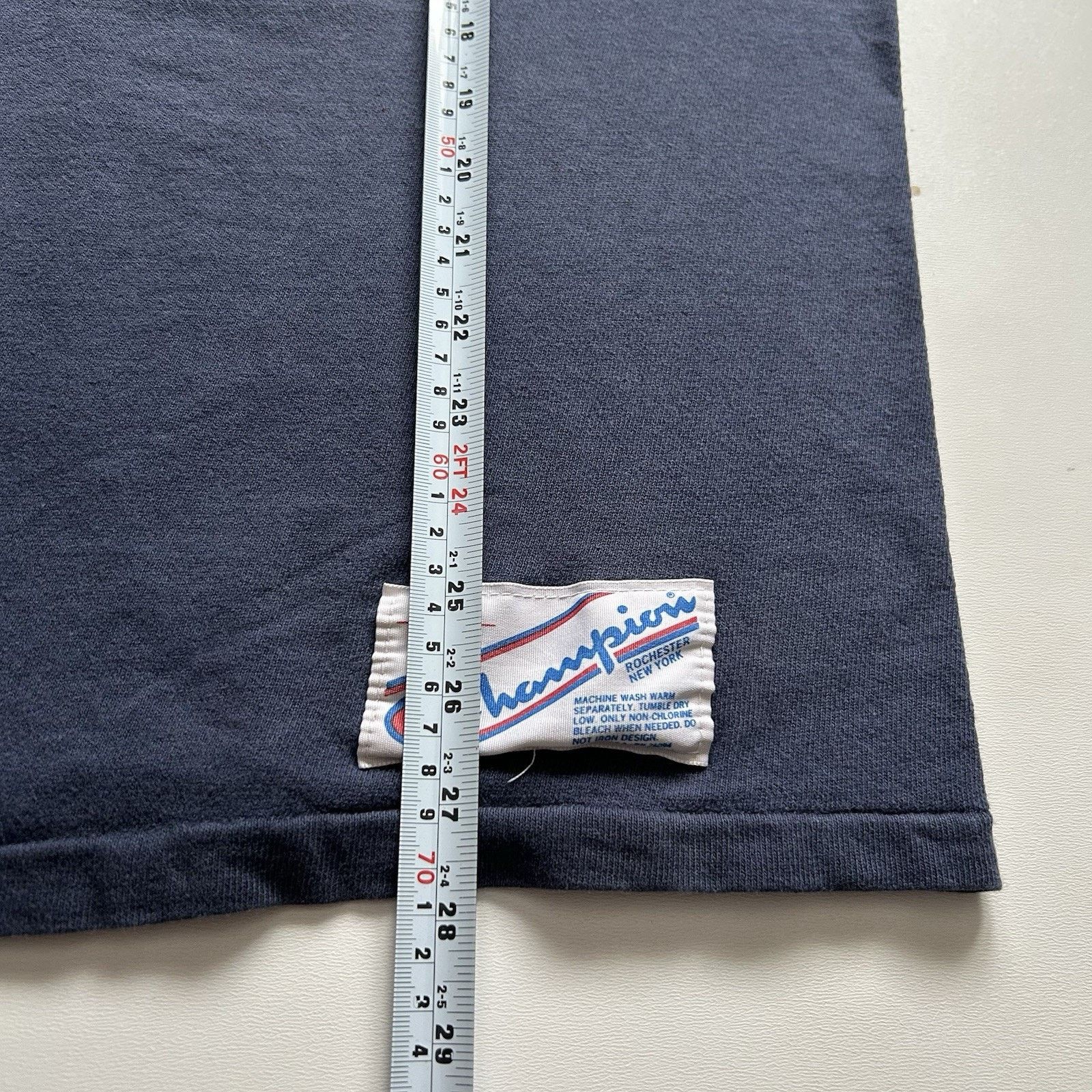 Champion × NCAA × Vintage Vintage 80s West Virginia University Champion T Shirt Large Size US L / EU 52-54 / 3 - 6 Thumbnail