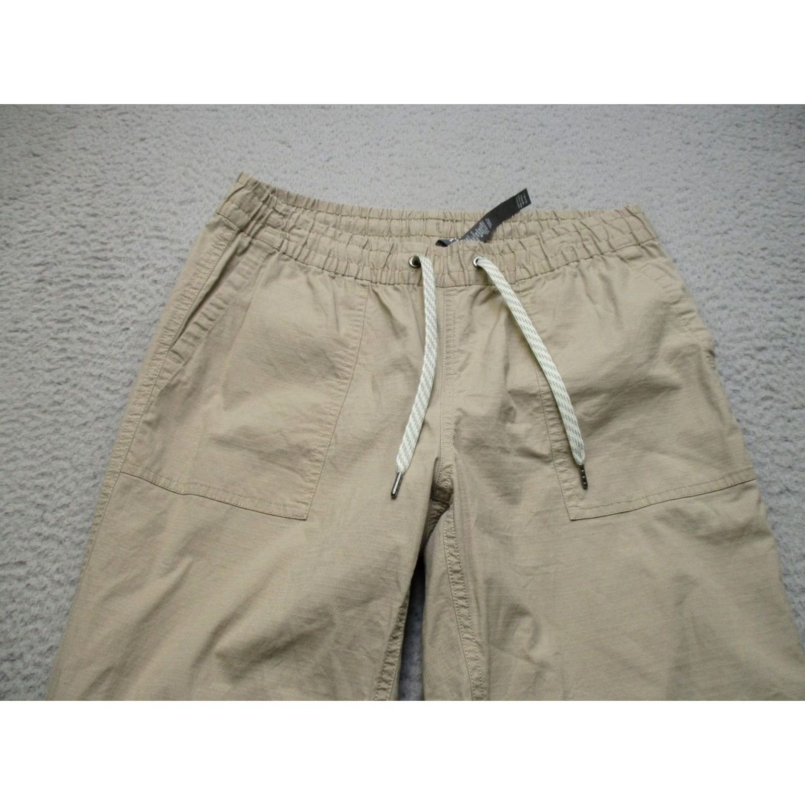 Vuori Vuori Pants Mens S Brown Ripstop Woven Elastic Waist Lightweight Travel Outdoor Size US 29 - 2 Thumbnail