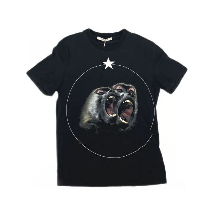 Givenchy Givenchy Gorilla Graphic Short Sleeve T-Shirt Size US M / EU 48-50 / 2 - 1 Thumbnail