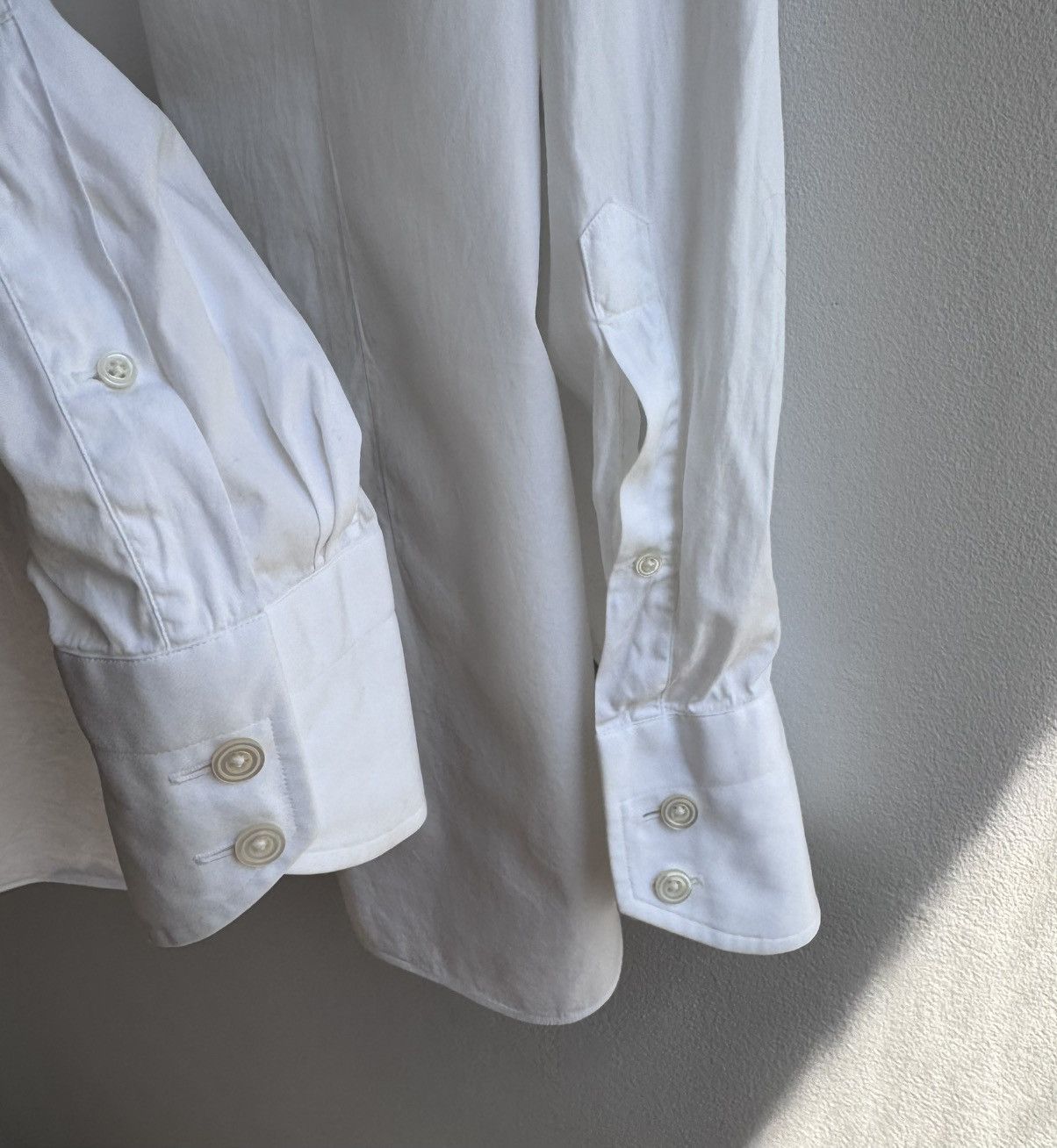 Tom Ford RARE Tom Ford Men’s White Classic Shirt Luxury Designer Size US M / EU 48-50 / 2 - 15 Thumbnail