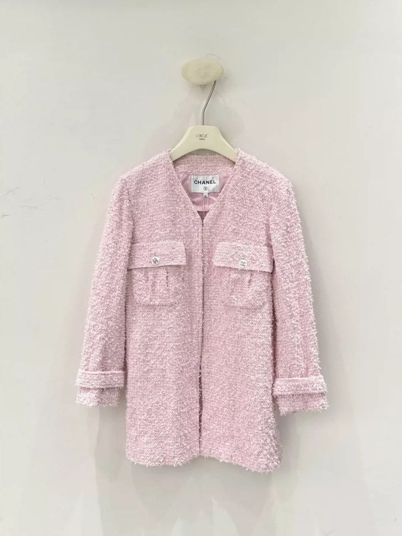 Chanel Chanel 21C early spring vacation cherry blossom pink long Size XXS / US 00 / IT 34 - 1 Thumbnail