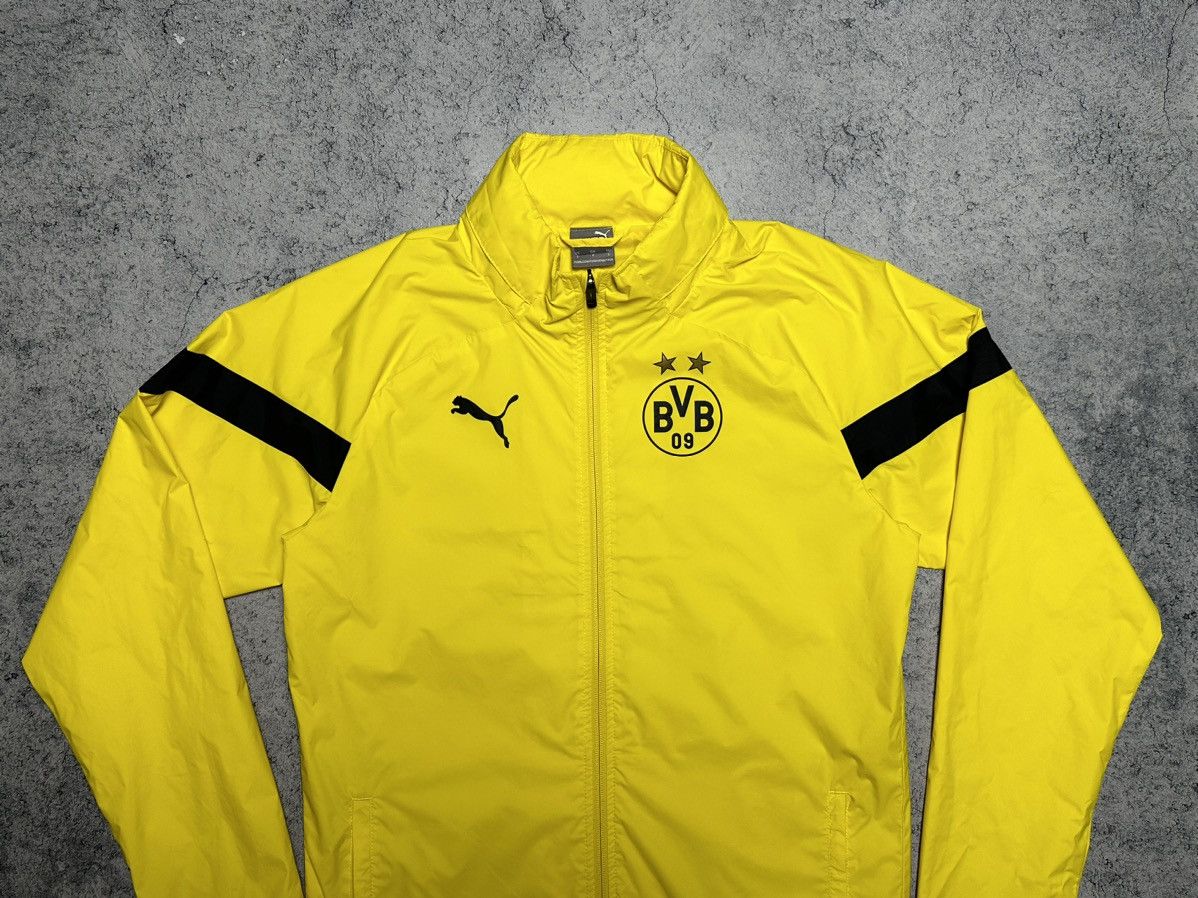 Puma Puma Borussia Dortmund Football Raincell Hooded Jacket Size US S / EU 44-46 / 1 - 2 Thumbnail