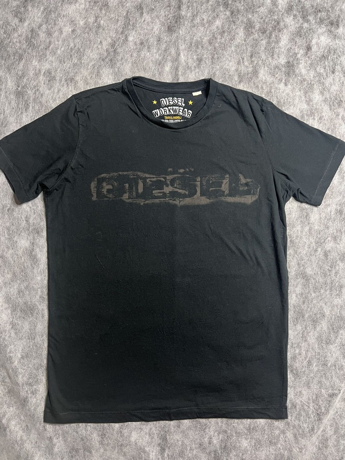 Diesel Vintage Diesel T-Shirt Big Logo Y2K | Grailed