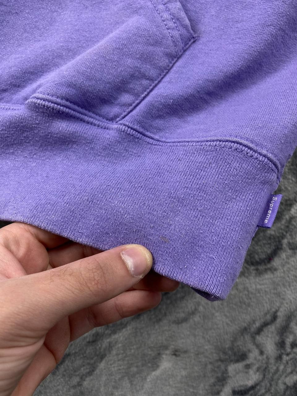 Supreme Supreme Nose Bleed Hoodie Big Logo Men Size M Purple Size US M / EU 48-50 / 2 - 8 Thumbnail