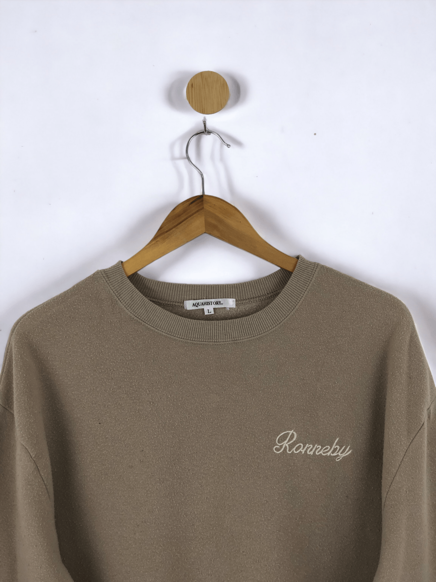 Japanese Brand Vintage Ronneby Pullover Crewneck Sweatshirt JA0009 Size US L / EU 52-54 / 3 - 4 Thumbnail