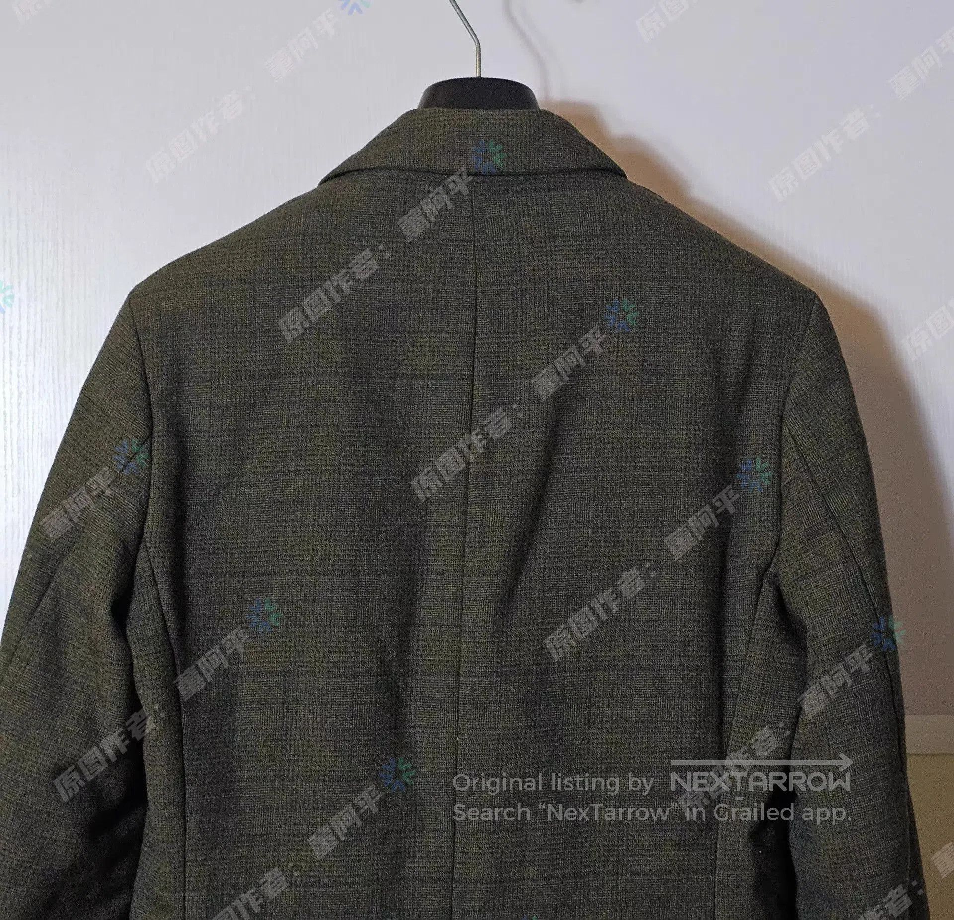 Dries Van Noten Black Plaid Single-Breasted Blazer. Size US M / EU 48-50 / 2 - 5 Thumbnail
