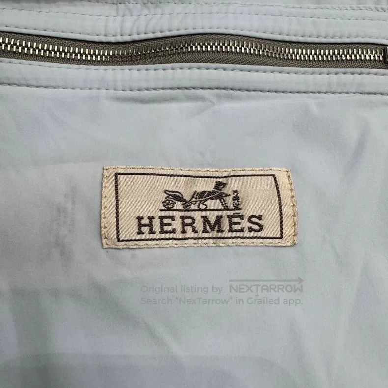 Hermes Hermes Blue and grey check pilot jacket Size US S / EU 44-46 / 1 - 3 Thumbnail