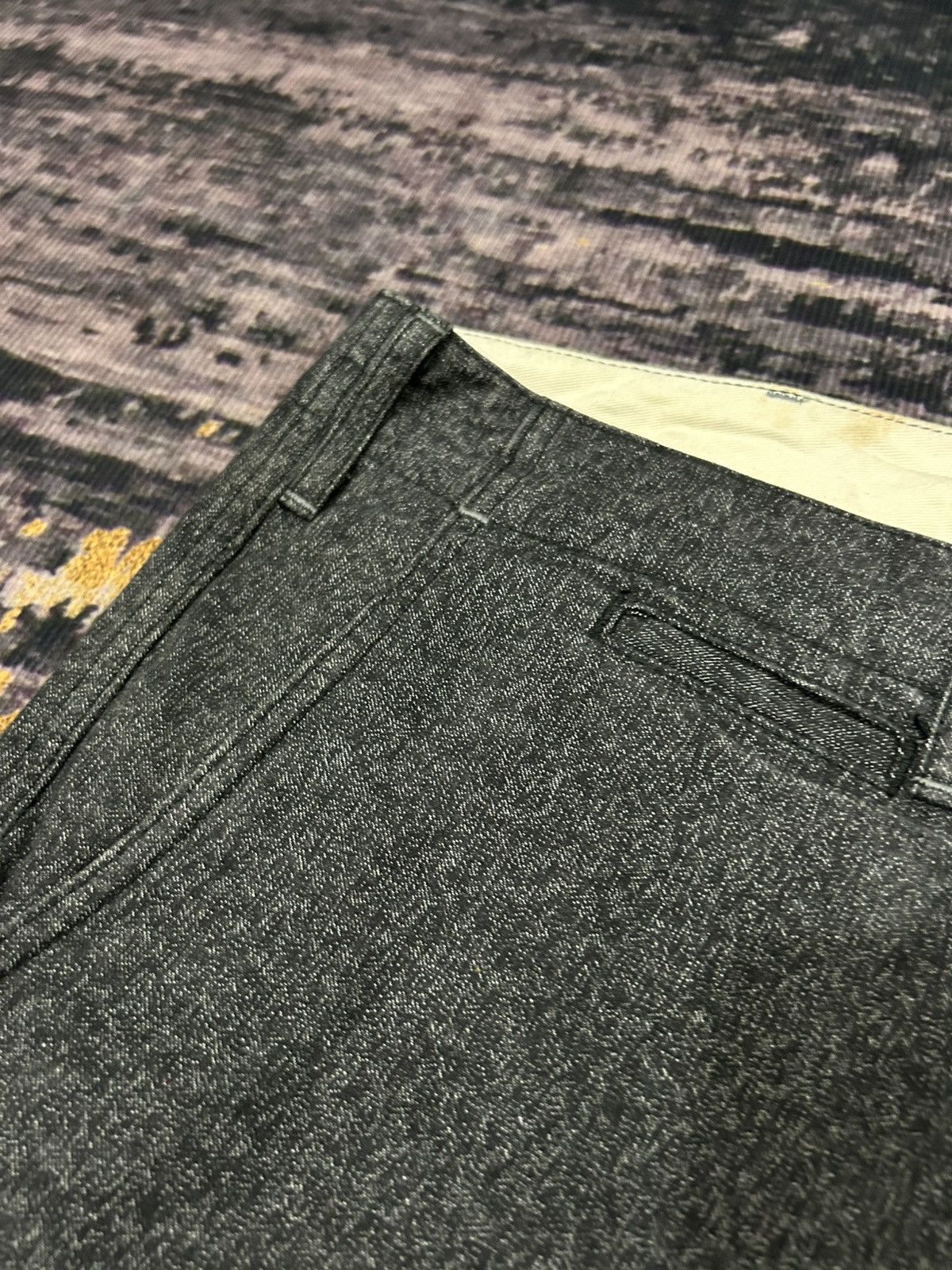 Burgus Plus Burgus Plus Lot 401 Salt & Pepper Military Trouser Pants Size US 34 / EU 50 - 8 Thumbnail