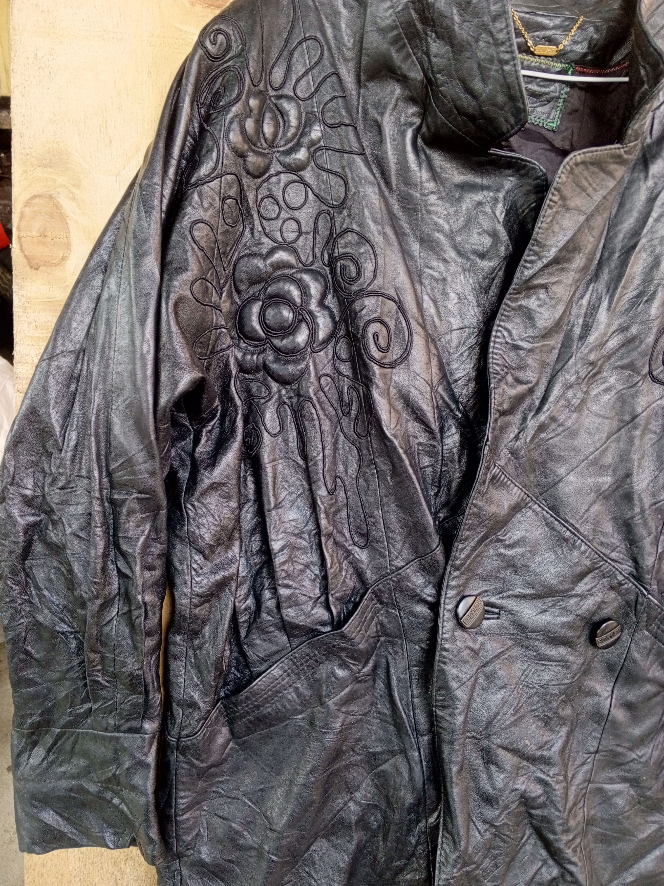 Japanese Brand LEATHER JACKET LEMONDE Size XL / US 12-14 / IT 48-50 - 3 Thumbnail