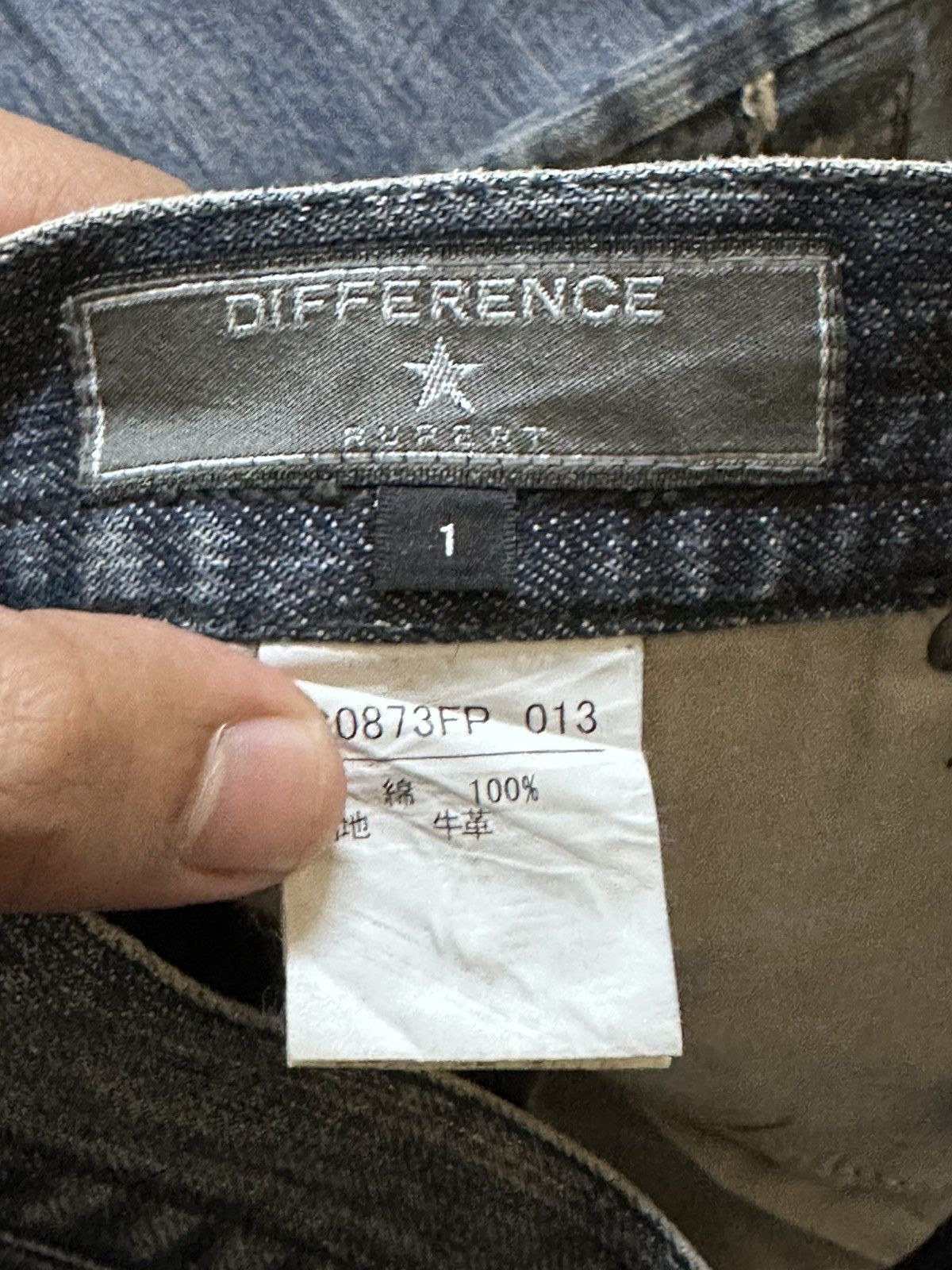 14th Addiction Vintage Difference By Rupert Edge Flare Bootcut Denim Size US 31 - 10 Thumbnail