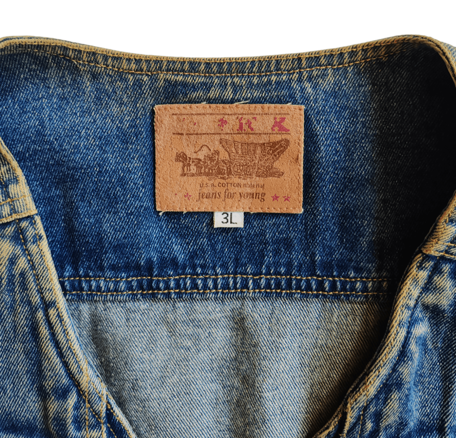 Vintage 90s Manx Sleeveless Denim Jacket size L Size US L / EU 52-54 / 3 - 6 Thumbnail