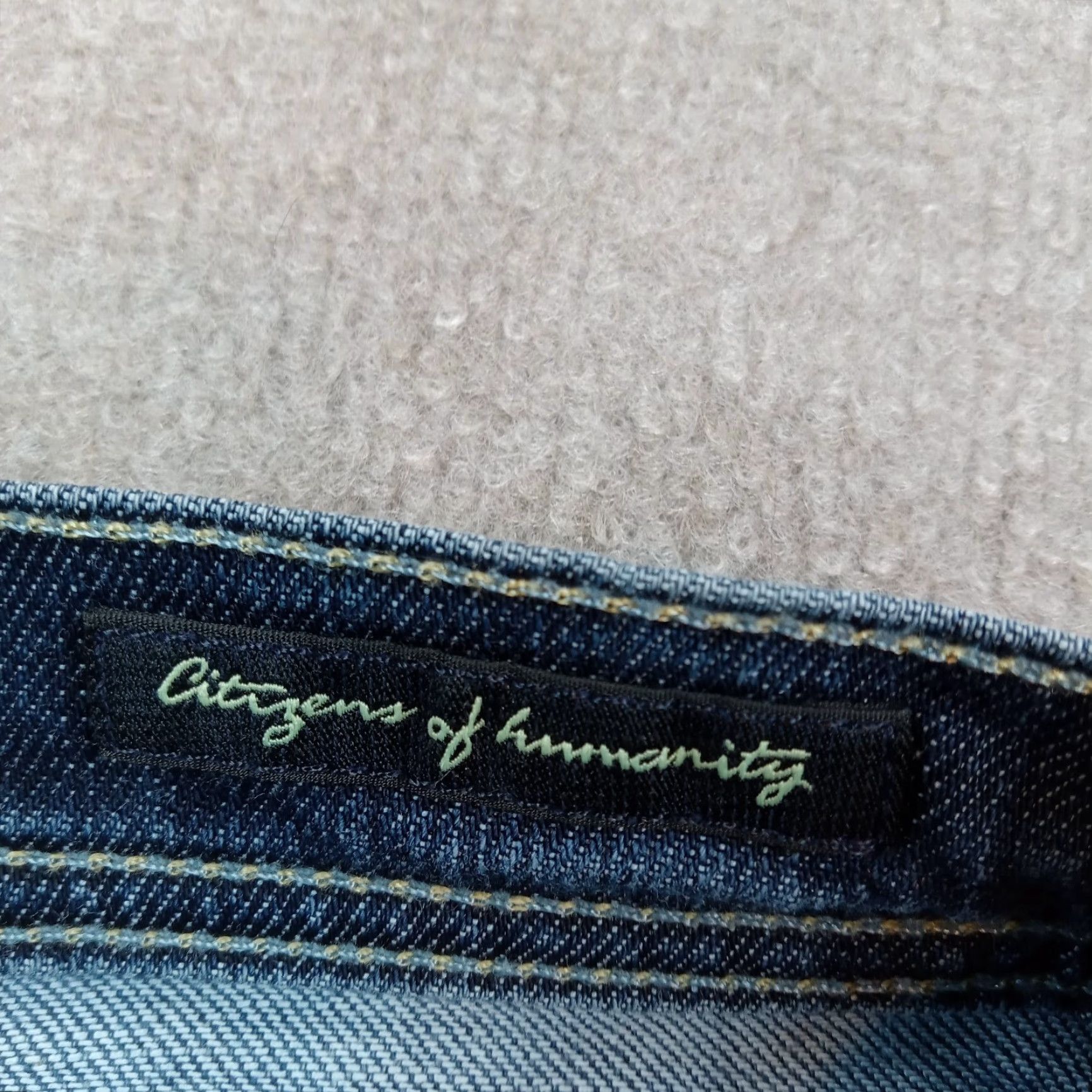 Citizens Of Humanity Citizens of Humanity Womens Jeans 26 Blue Ava Low Waist Straight Extra Large XL Size 26" / US 2 / IT 38 - 7 Thumbnail