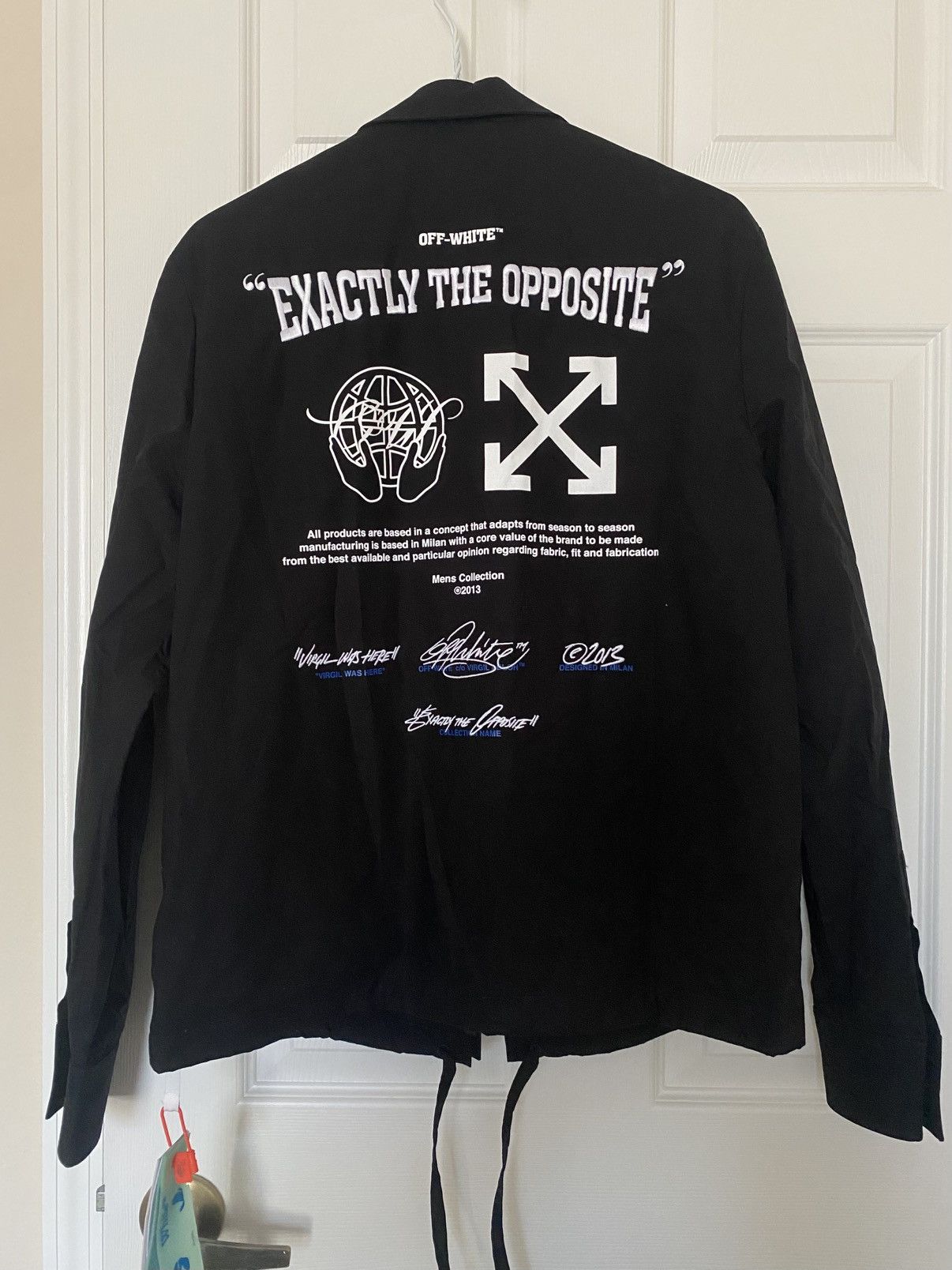 Off-White Off-White Exact Opposite Jacket Size XS Size US XS / EU 42 / 0 - 4 Thumbnail