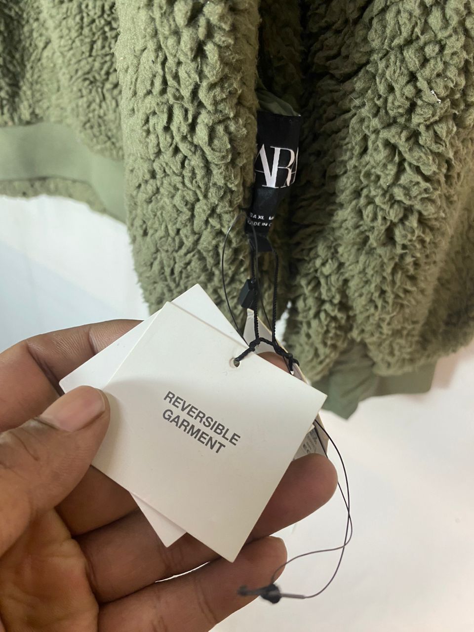 Zara Zara reversible garment sweatshirt new with tag Size US XL / EU 56 / 4 - 6 Thumbnail