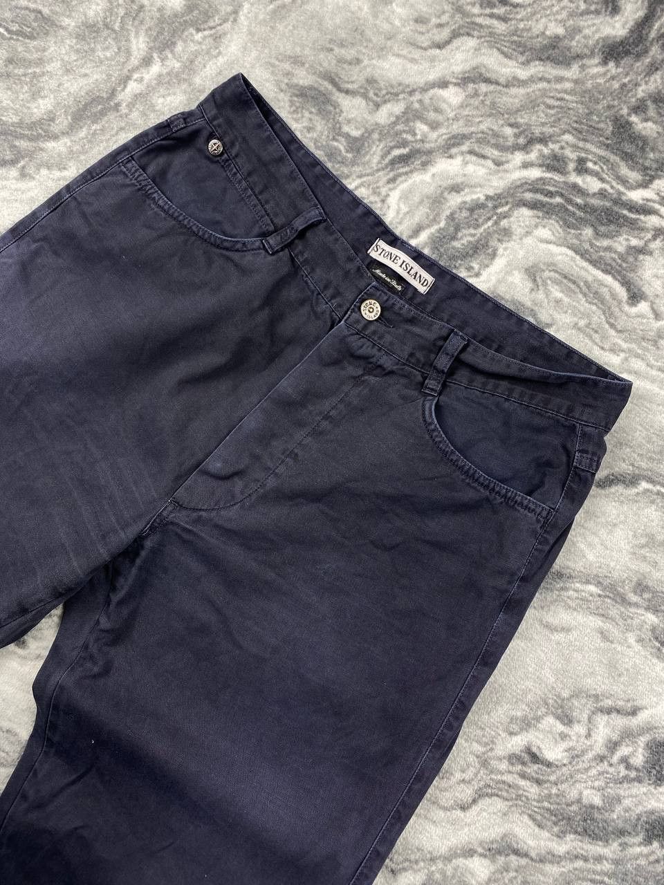 Stone Island Vintage Stone Island Denim Pants 00s Men Size 52 Blue Size US 36 / EU 52 - 9 Thumbnail