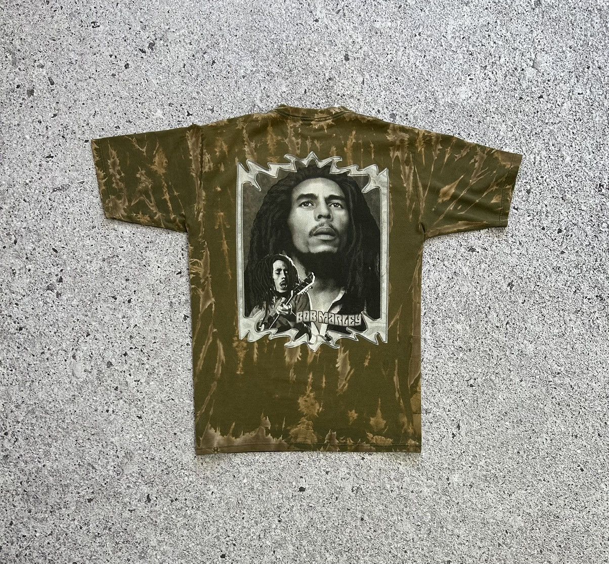 Band Tees × Bob Marley × Vintage Vintage 1990’s Bob Marley Kaya Man Rock Band Retro T-Shirt Size US XL / EU 56 / 4 - 6 Thumbnail