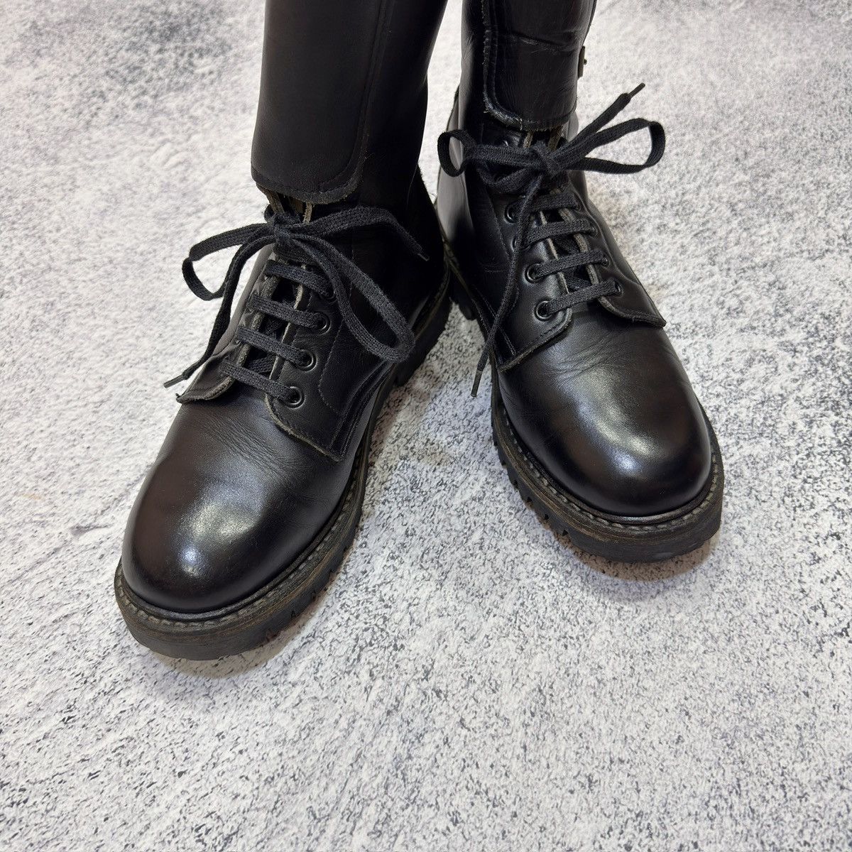 Handmade × Vintage Vintage Army Boots Italy Pirelli 90s US8 UK7 EU41 26cm Size US 8 / EU 41 - 8 Thumbnail