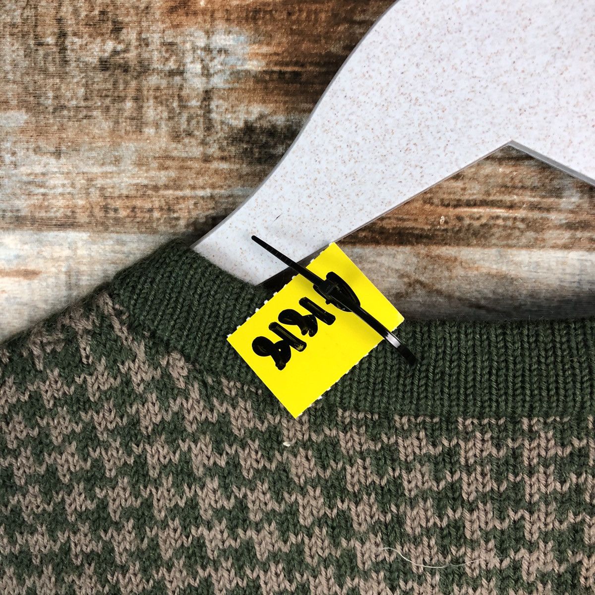 Homespun Knitwear × Japanese Brand Japanese Brand Green Patterneds Knitwear #A1818 Size XS / US 0-2 / IT 36-38 - 10 Thumbnail