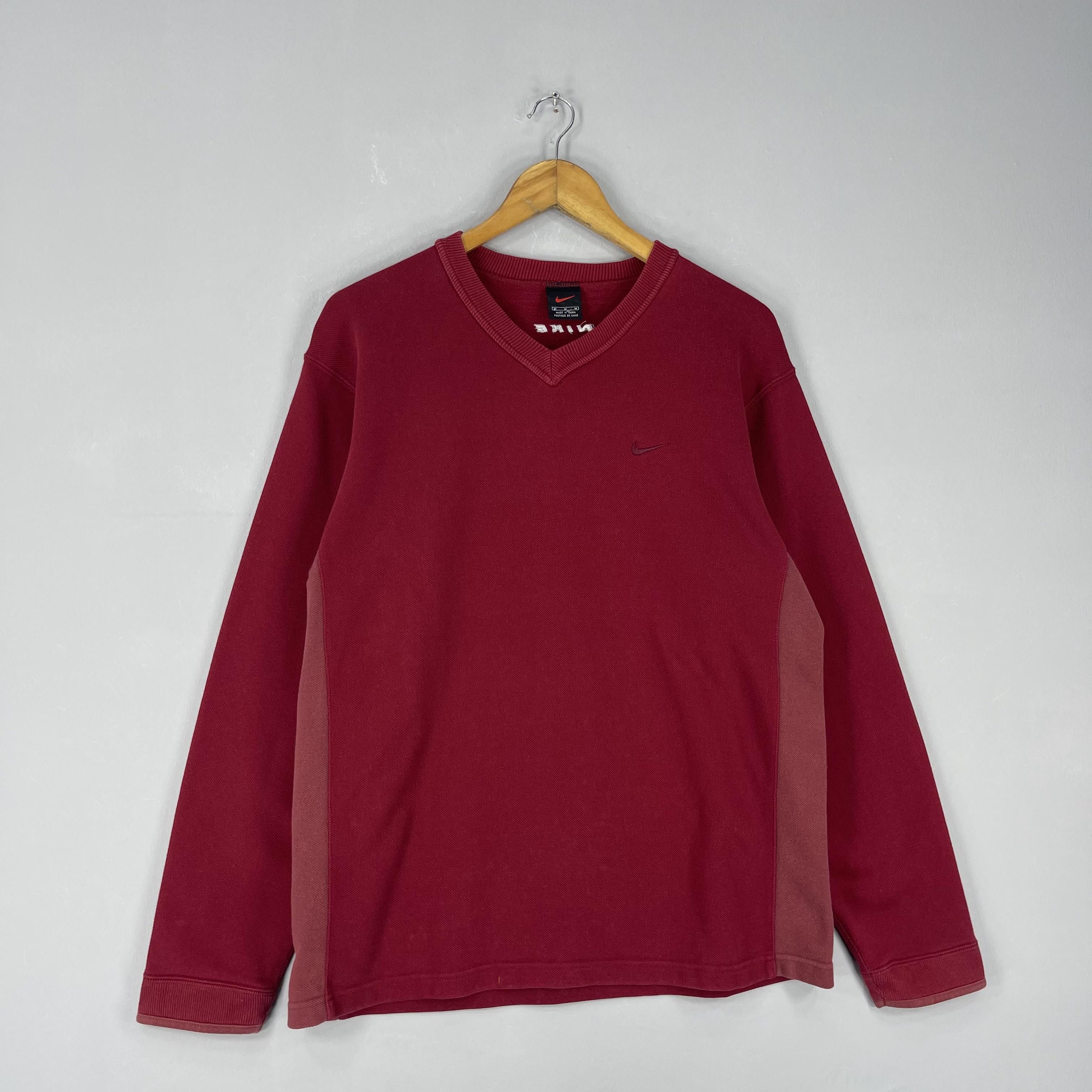 Nike Vintage NIKE Swoosh Small Logo Embroidery Sweatshirt Size US M / EU 48-50 / 2 - 3 Thumbnail