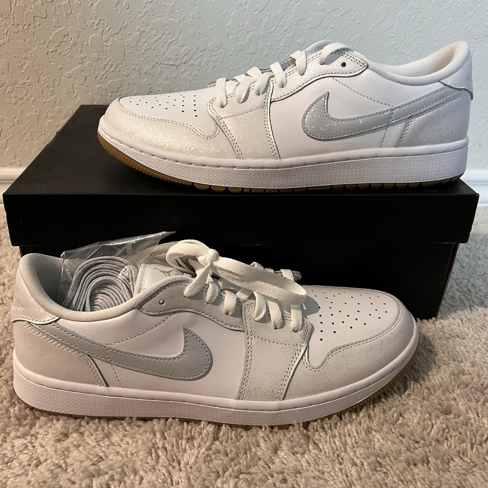 Jordan Brand Nike Air Jordan 1 Low Golf Shoes Spikeless Size 10.5 Size US 10.5 / EU 43-44 - 1 Thumbnail