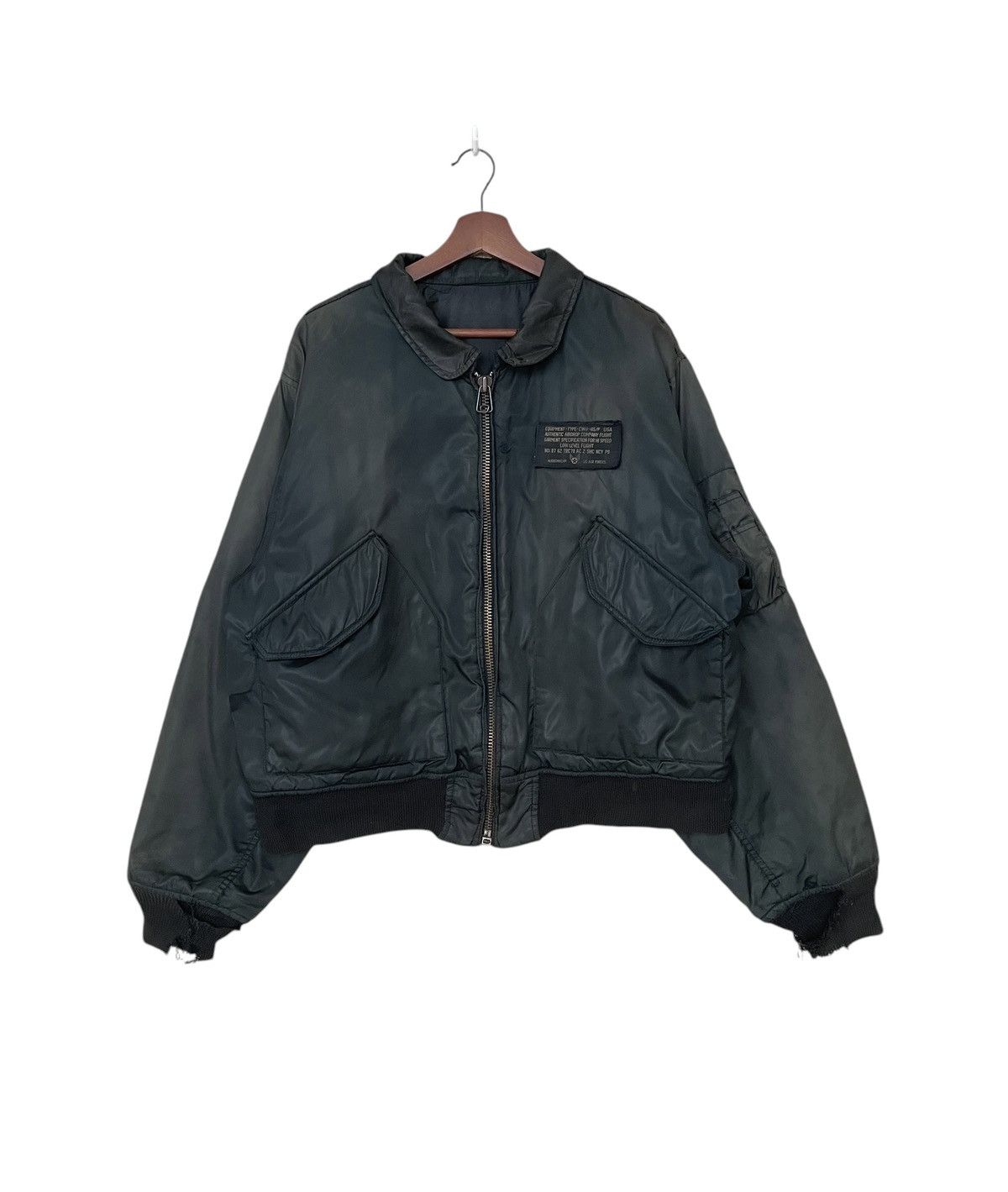 Vintage Vintage Military Airdrop Us Air Force Jacket 1990s Size US L / EU 52-54 / 3 - 1 Thumbnail