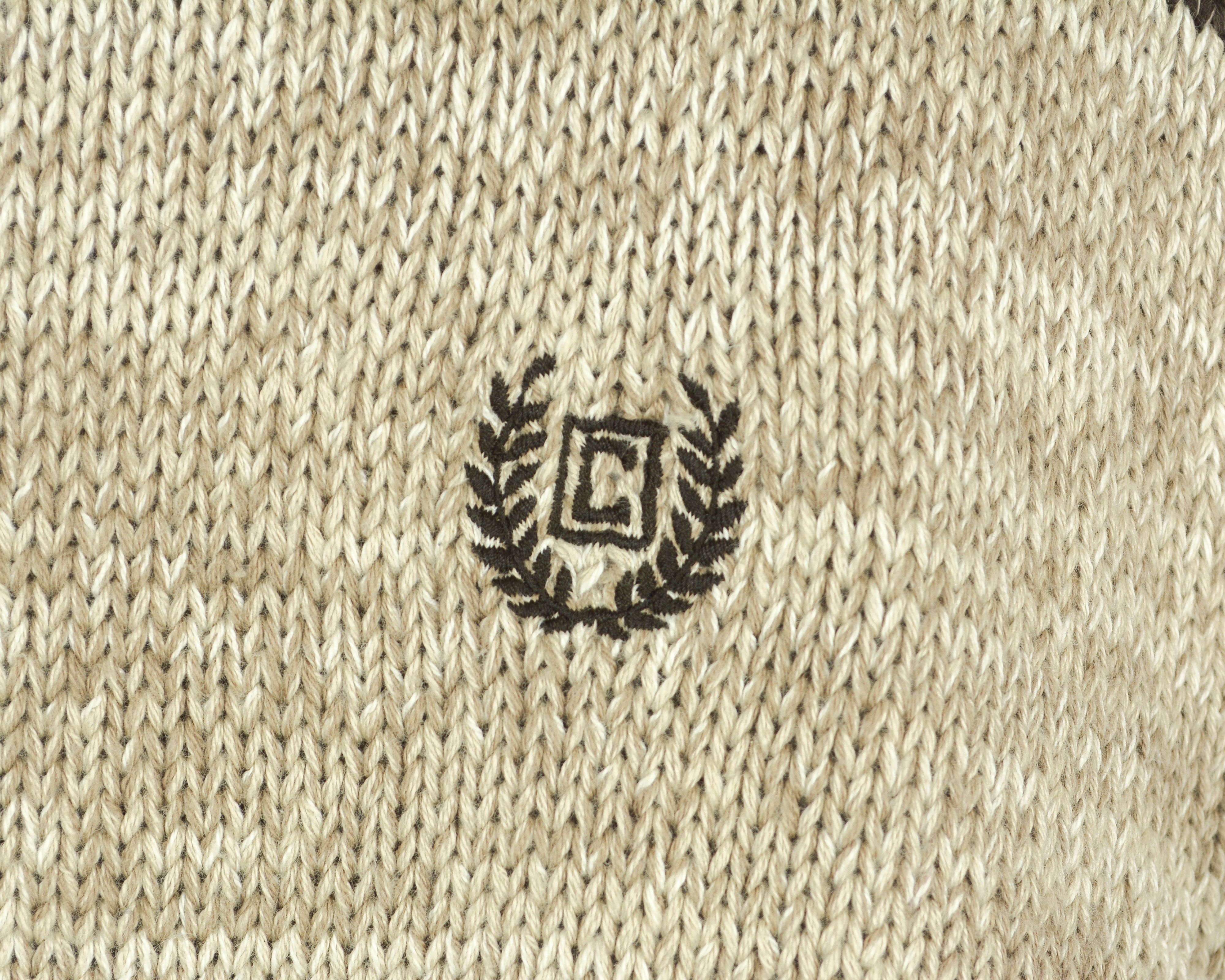 Other CHAPS L Sweater Jumper Striped Pullover Quarter Zip Knit Top Size US L / EU 52-54 / 3 - 3 Thumbnail