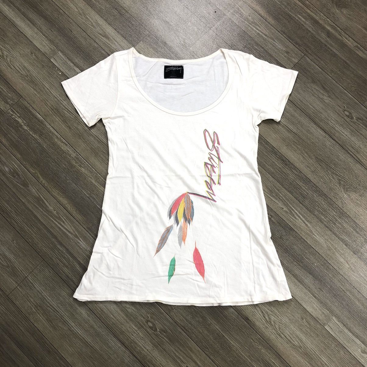 Stussy × Vintage 🫦Vintage Stussy x Hiroshi Tanabe Women Tee Size M / US 6-8 / IT 42-44 - 1 Thumbnail