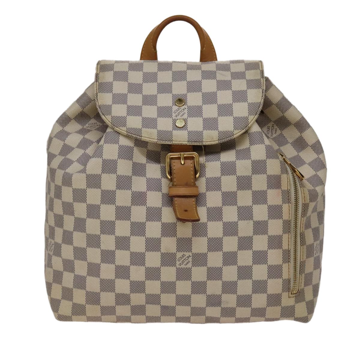 Louis Vuitton Sperone Backpack Beige Canvas Backpack Bag (Pre-Owned) Size ONE SIZE - 1 Thumbnail