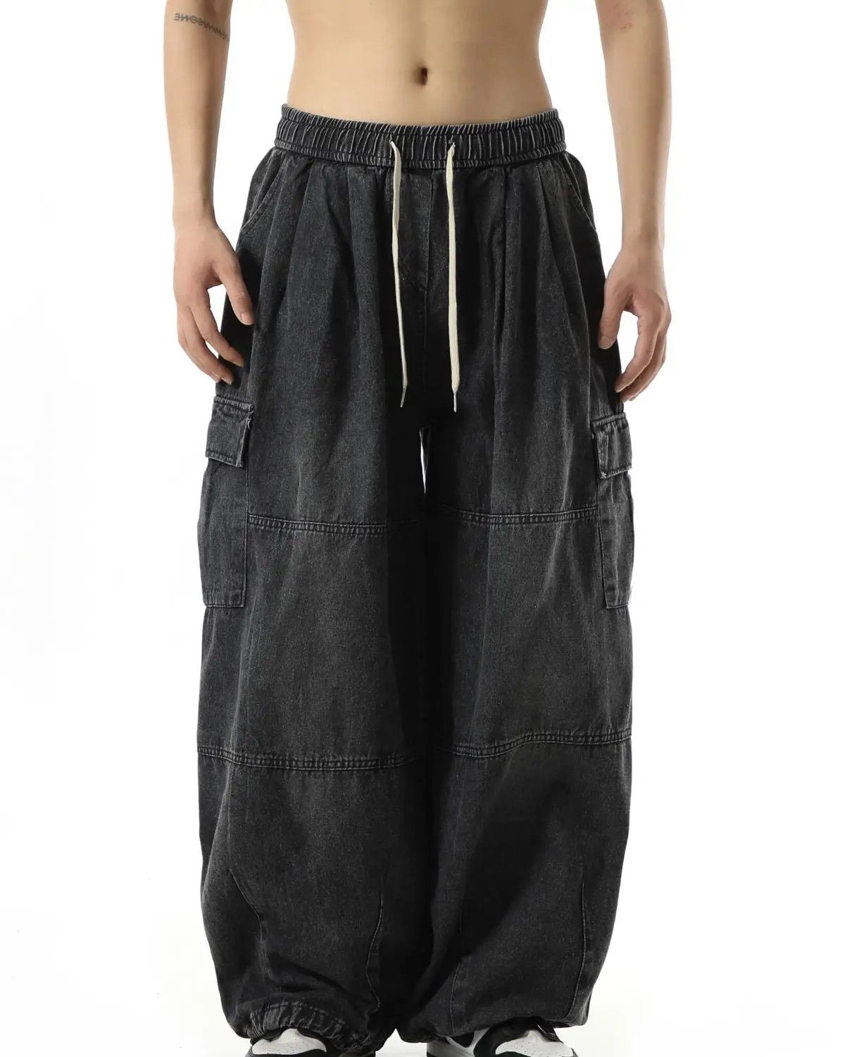 Japanese Brand Baggy Cargo Jeans Size US 32 / EU 48 - 1 Thumbnail