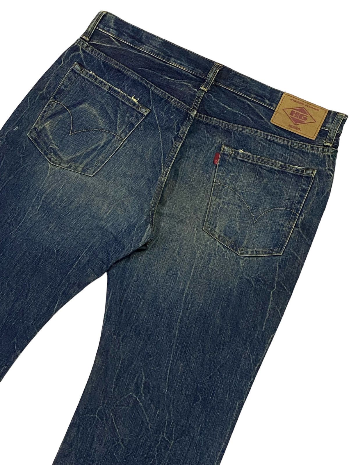 Hysteric Glamour Hysteric Glamour Flare Ripped Distressed Jeans Size US 35 - 19 Thumbnail