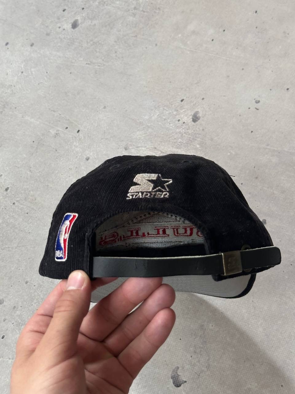 NBA × Starter × Vintage Chicago Bulls Vintage M in Korea Cordury Cap Basketball SK8 Size ONE SIZE - 6 Thumbnail