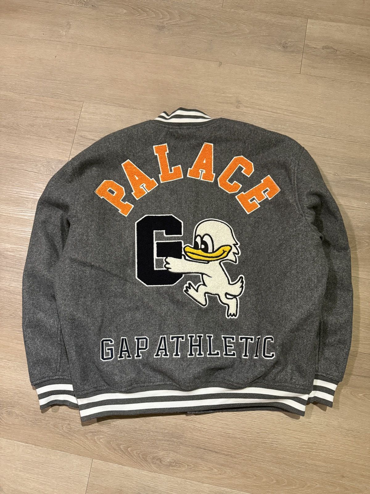 Gap × Palace Palace Gap Varsity Jacket Size US XL / EU 56 / 4 - 3 Thumbnail