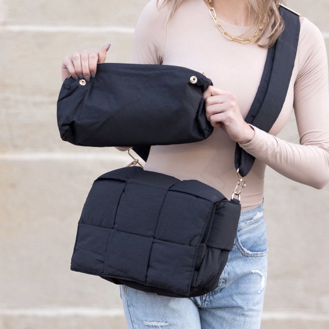 Other Black fold over puffer crossbody bag Size ONE SIZE - 2 Thumbnail