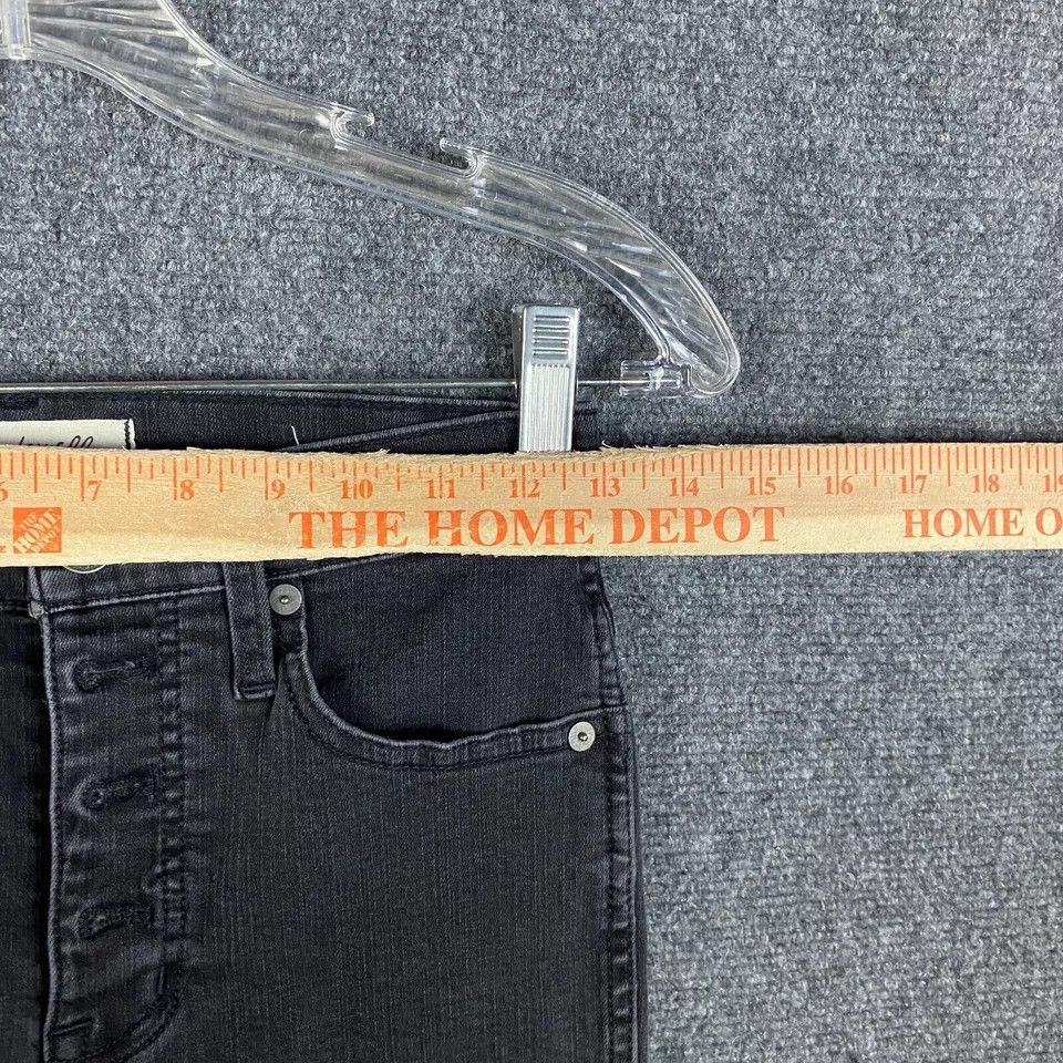Madewell Madewell Jeans Women's 25P Skinny 10" High Rise Button Fly Size 32" / US 10 / IT 46 - 3 Thumbnail