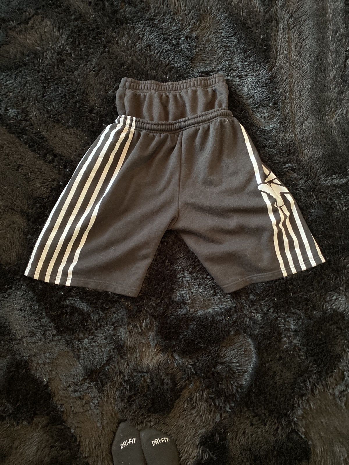 Other Double stacked black n white shorts Size US 29 - 2 Thumbnail