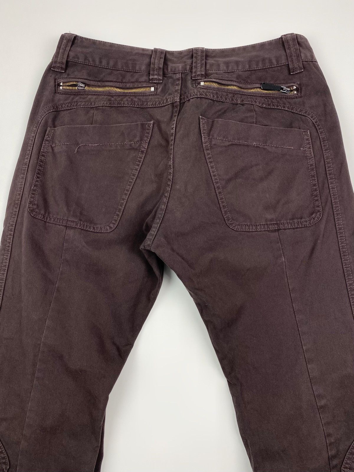 Diesel Y2K Diesel 3D Cut Dyed Brown Multipocket Pants 34X34 Size US 34 / EU 50 - 9 Thumbnail