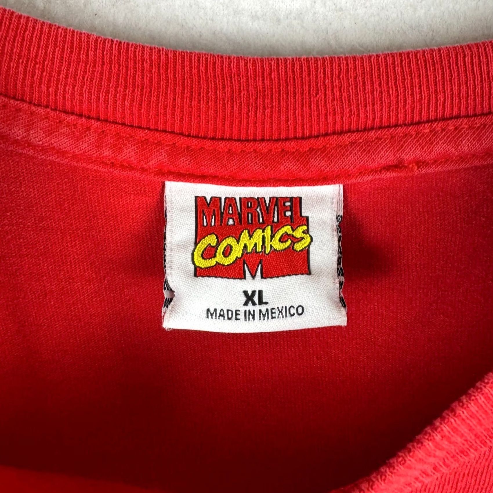 Vintage VINTAGE Marvel Spider-Man Shirt XL Red 2006 Comics T-Shirt Men Crew Neck Short Sleeve Graphic Cap Fun CX Size US XL / EU 56 / 4 - 4 Thumbnail