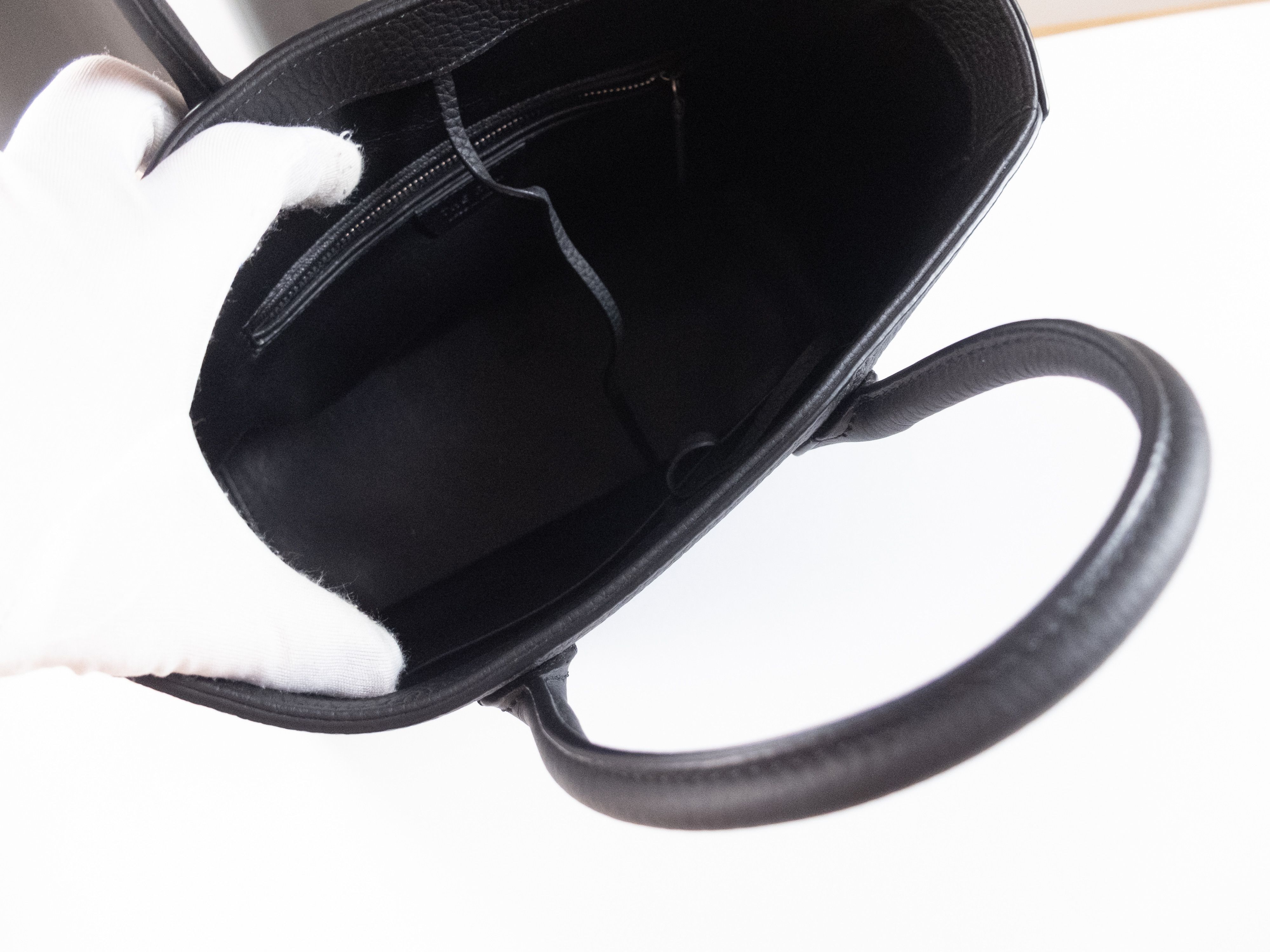 The Row THE ROW Small Day Luxe black leather bag handbag q Size ONE SIZE - 11 Thumbnail