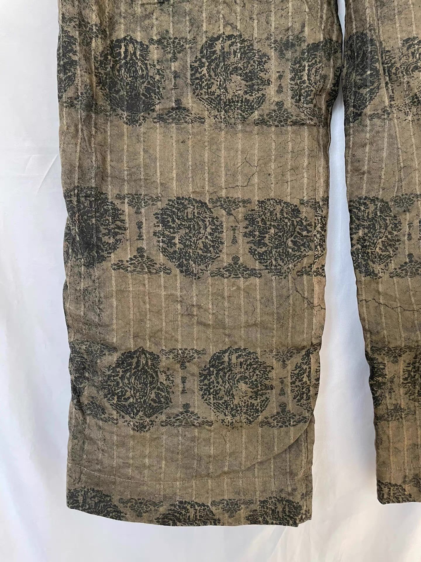 Ziggy Chen Ziggy Chen 22SS Phoenix Print Straight-Leg Pants Ｑ21 Size US 34 / EU 50 - 2 Thumbnail
