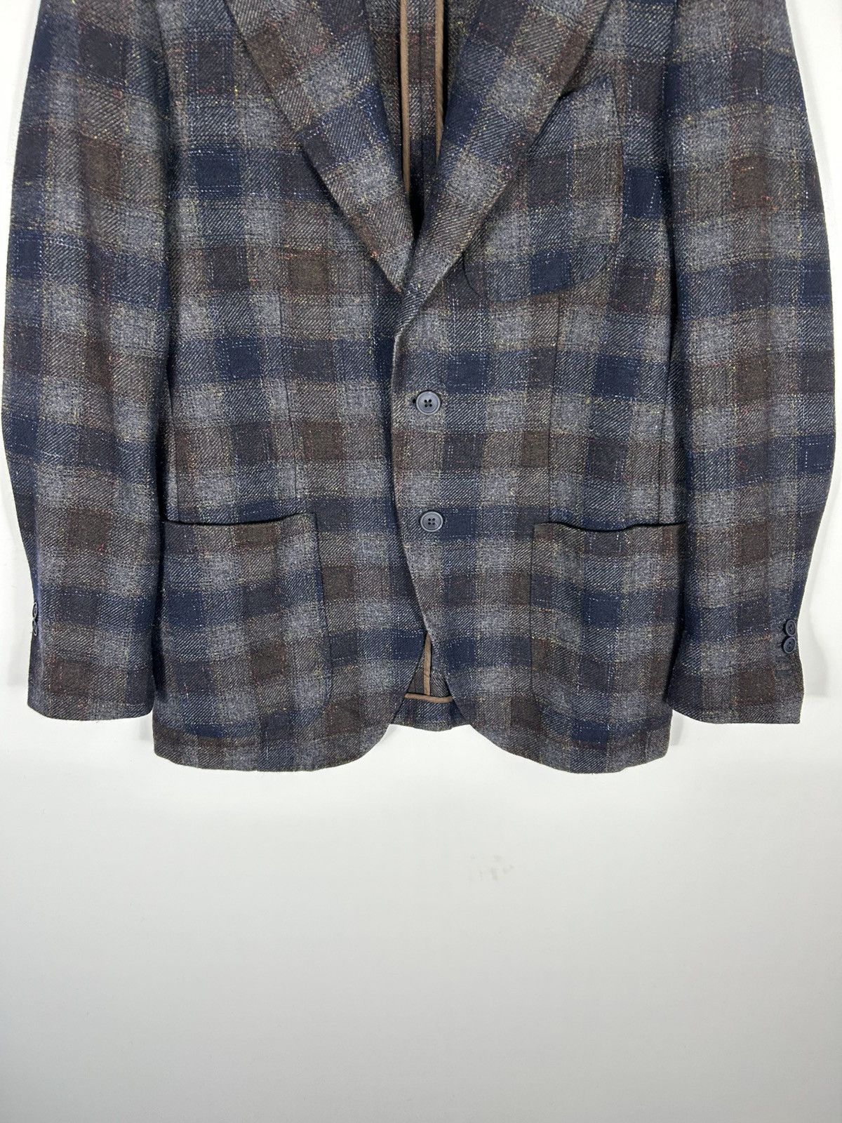 Designer 🔥51 CINQUANTUNO Italian Wool Luxury Flannel Sport Coat Size US M / EU 48-50 / 2 - 5 Thumbnail