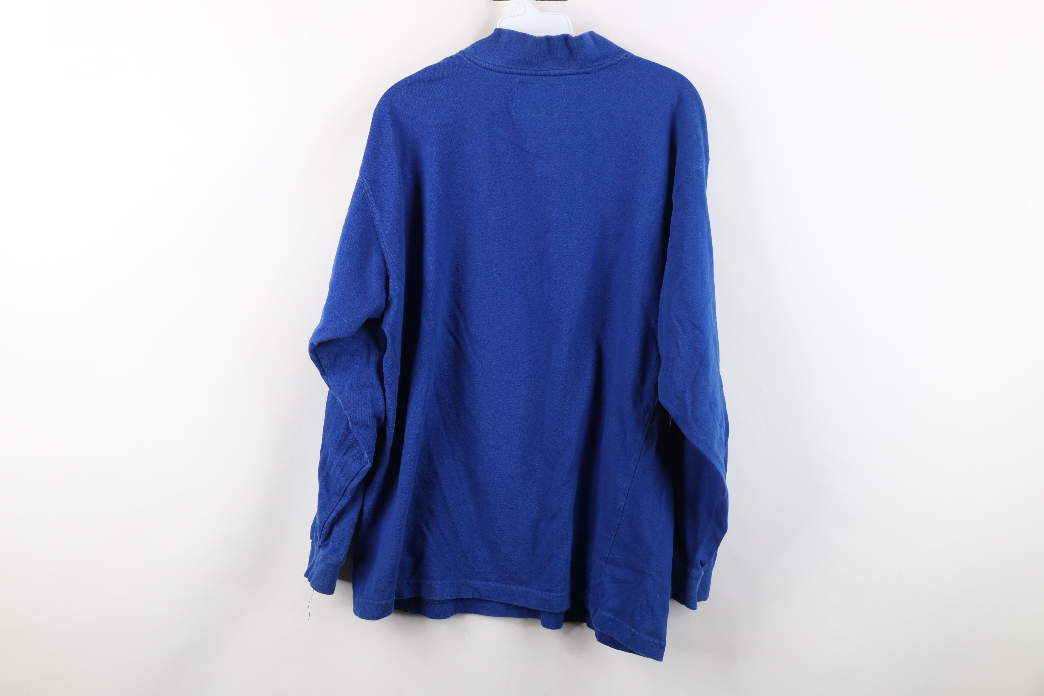 Starter Vintage 90s Starter Spell Out Mock Neck Long Sleeve T-Shirt Size US L / EU 52-54 / 3 - 11 Thumbnail